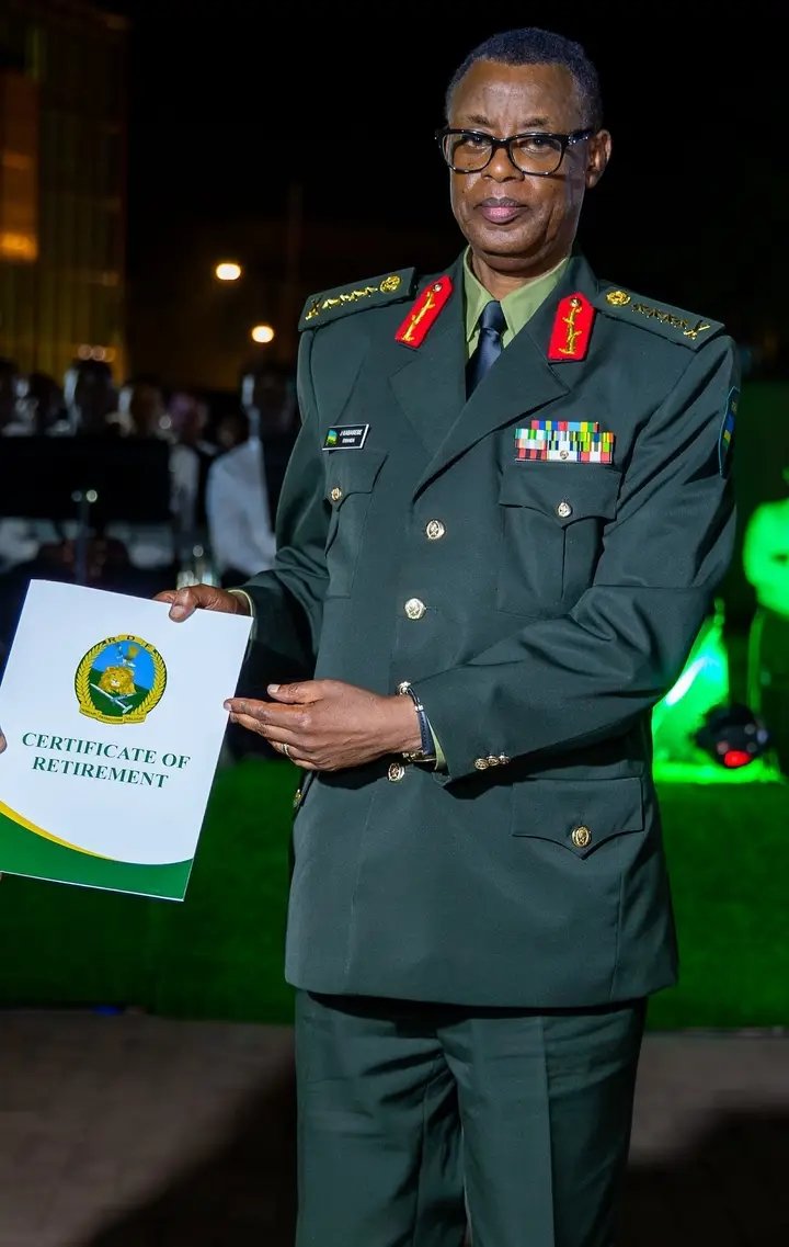 Gen James Kabarebe wari warashizwe mukiruhuko c'izabukuru yongeye ...