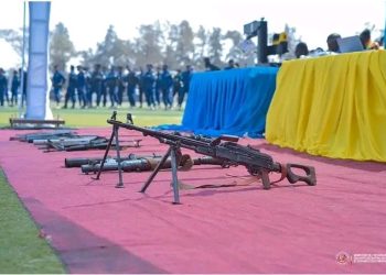 RDC:Herekanwe imbunda zirimo izirasa kure zatahuwe ahatekerwaga hanavugwa abazihashyize.