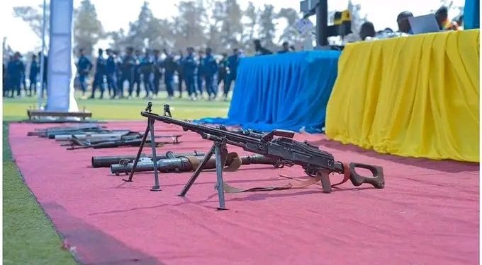 RDC:Herekanwe imbunda zirimo izirasa kure zatahuwe ahatekerwaga hanavugwa abazihashyize.