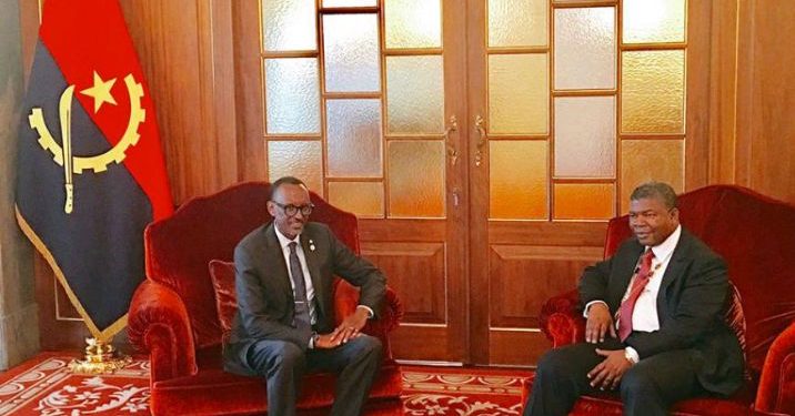 Perezida Tshisekedi yohererejwe intumwa, mu gihe mu genziwe w’u Rwanda yakoranye ikiganiro na Lourenço wa Angola.
