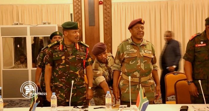 Abagaba b’ingabo za SADC bahuriye i Goma mu Burasirazuba bwa RDC.