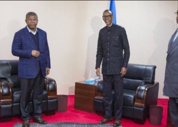 Umukuru w’igihugu cya Angola yaganiriye na perezida w’u Rwanda n’uwa RDC.