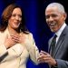 Barack Obama mu rugendo rwo kwamamaza Kamala Harris.