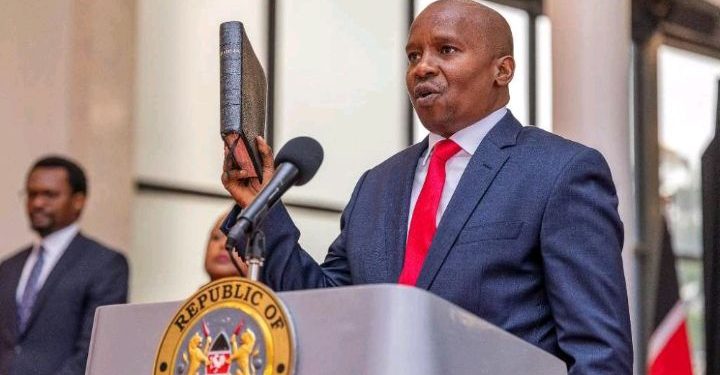 Visi perezida wa Kenya Kithure Kindiki warahiye ni muntu ki.