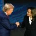 Gira ibyo umenya kuri Kamala Harris na Donald Trump, bakomeje kugaragara ko begeranye mu majwi.