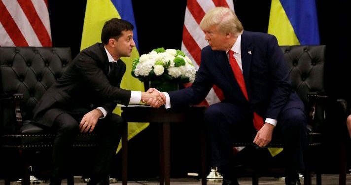 Perezida wa Ukraine yatakambiye Donald Trump uheruka gutorerwa kuba perezida w’Amerika.