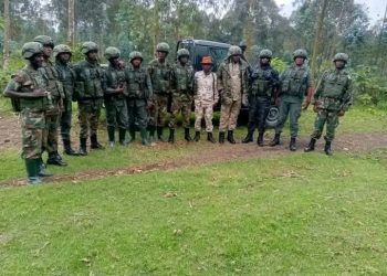 Aka kanya M23 iri gukoza imitwe y’intoki ku mujyi wa Goma.