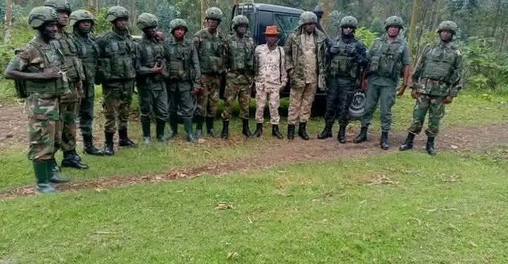 Aka kanya M23 iri gukoza imitwe y’intoki ku mujyi wa Goma.