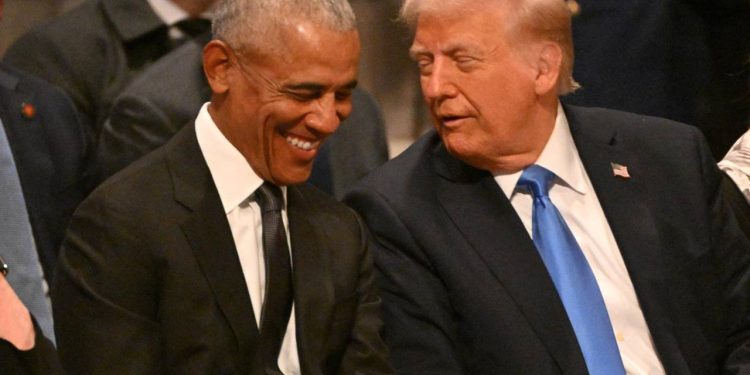 Havuzwe ibyo Trump yaganiriye na Obama, abagabo batacyanaga uwaka.