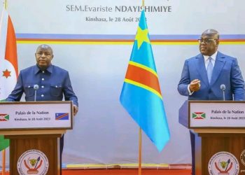 Hamenyekanye amafaranga Tshisekedi yahaye Ndayishimiye kugira ngo yohereze abasirikare be muri RDC.