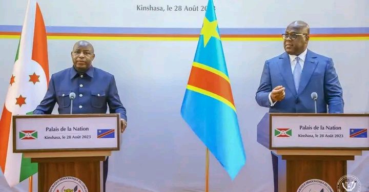 Hamenyekanye amafaranga Tshisekedi yahaye Ndayishimiye kugira ngo yohereze abasirikare be muri RDC.