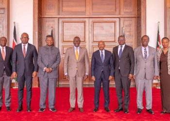 Perezida wa Kenya yagiranye ibiganiro n’intumwa zivuye i Kinshasa.