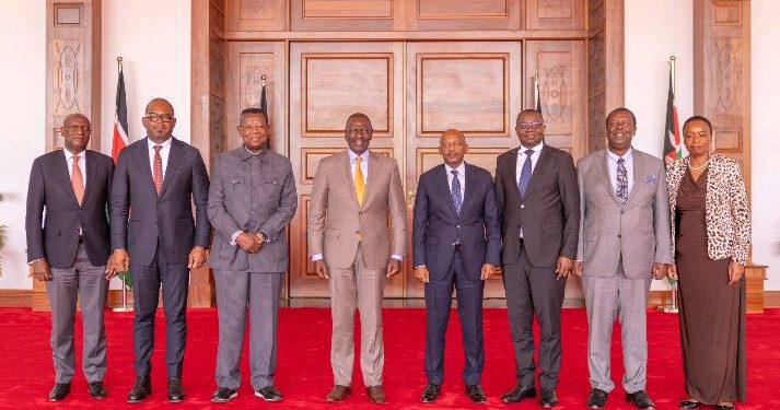 Perezida wa Kenya yagiranye ibiganiro n’intumwa zivuye i Kinshasa.