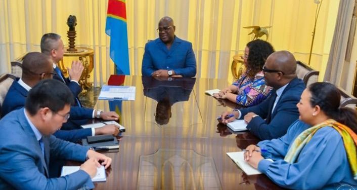 Iby’ikiganiro Tshisekedi yagiranye n’intumwa idasanzwe ya LONI.