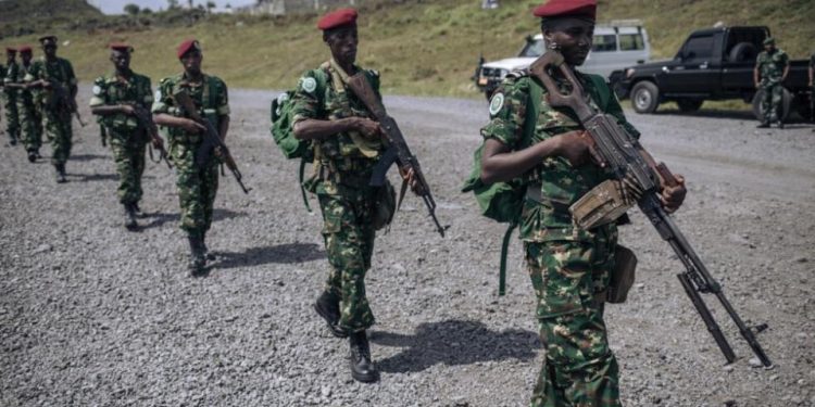 The Burundian soldiers have once again appeared in Bibogobogo.