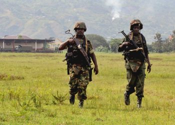 Burundian soldiers have arrived in Bibogobogo.