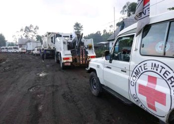 Congolese Soldiers and Police, Defeated by M23, Begin Repatriation from Goma to Kinshasa Under Red Cross Escort