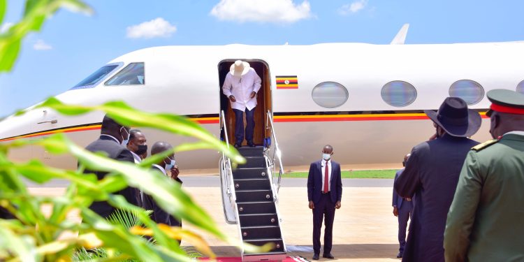 Museveni, a long-standing regional power broker arrived in South Sudan on Thursday stepping into a tense political situation that has sparked regional concerns