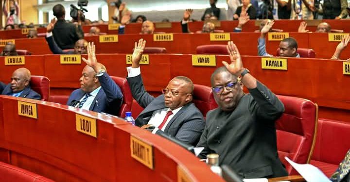 Bombori bombori i Kinshasa nyuma yuko muri Sena havutse urusaku.