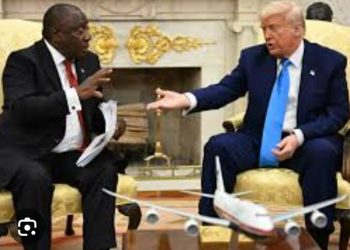 Perezida Trump yavuze ko ntaho ahuriye na RDC anatega Ramaphosa wa Afrika y’Epfo umutego ukomeye.