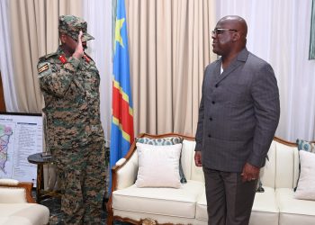 Uganda’s Gen Kainerugaba and DRC’s President Tshisekedi Strengthen Security Ties in Kinshasa Talks