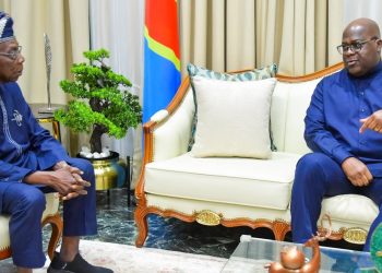 Obosanjo yagiranye ibiganiro na Tshisekedi i Kinshasa.