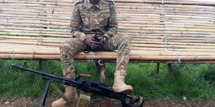 I Mulenge: Herekanwe imbunda iheruka gufatwa ibabaza Wazalendo.