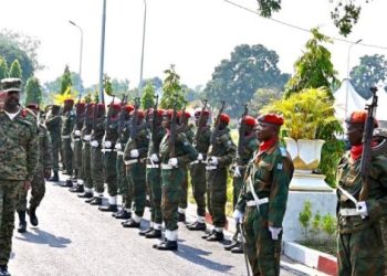 Gen.Muhoozi yageze kwa Tshisekedi.