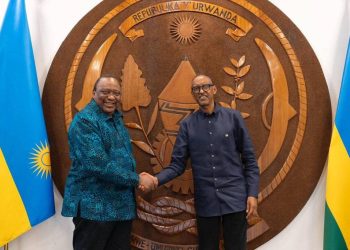 Uhuru yaganiriye na perezida Kagame kubyerekeye u Burasirazuba bwa RDC.