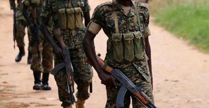 Abarimo abasirikare ba kuru bafunzwe muri Uganda.