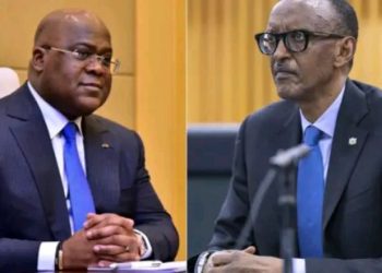 Perezida Trump yagaragaje ko yiteguye kwakira perezida Kagame na mugenzi we Tshisekedi .