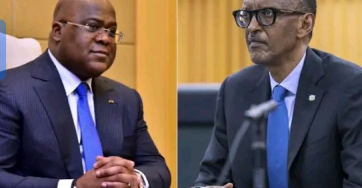 Perezida Trump yagaragaje ko yiteguye kwakira perezida Kagame na mugenzi we Tshisekedi .