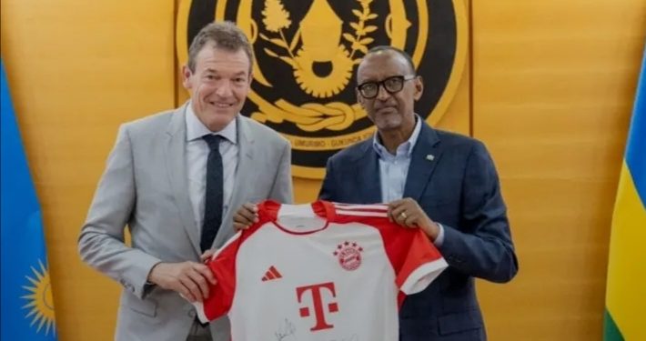 Ibivugwa ku masezerano  hagati y’u Rwanda na Bayern Munich.