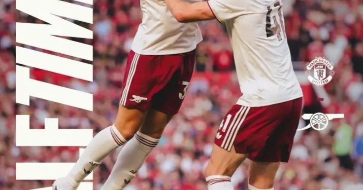 Arsenal yatsinze Manchester United.