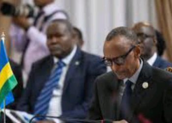 Perezida Kagame yaganiriye n’abakuru b’ibihugu byo muri EAC na SADC ku bibazo cya RDC.