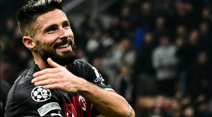 Olivier Giroud abaye umukinnyi mukuru muri Ligue 1.