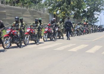 Iby’abasirikare badasanzwe ba FARDC biyerekanye mu mujyi wa Bunia