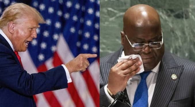 Hamenyekanye icyo perezida Tshisekedi yasabye mugenzi we Trump akacyanga