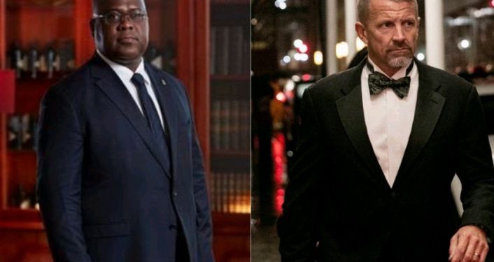 Mu ibanga rikomeye Tshisekedi yagiranye ibiganiro n’umuyobozi wa Blackwater