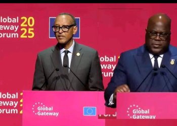 Ubutumwa perezida Kagame yatanze nyuma y’ibyo Tshisekedi yatangarije i Brussel