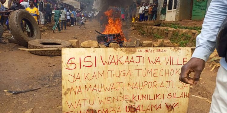 Kivu y’Epfo: Imyigaragambyo y’abaturage kubera umutekano muke wakajije umurego nyuma y’iyicwa ry’umugore mu gitero cy’abantu bitwaje intwaro