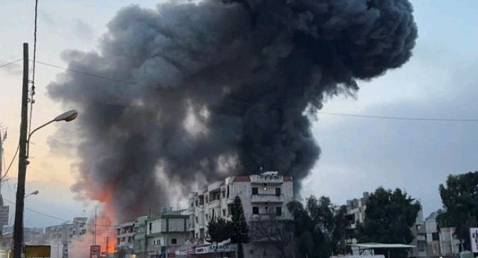 Israel yakoze igitero gikomeye cyo mu kirere muri Libani