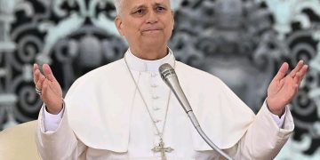 Papa Léon XIV yashimangiye ko umutekano urambye hagati ya Israel na Palestine ushingiye ku ishingwa rya Leta ya Palestine