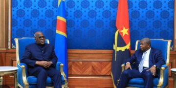 Perezida Tshisekedi i Luanda mu Biganiro Bikomeye na Lourenço ku Mutekano wo mu Burasirazuba bwa RDC