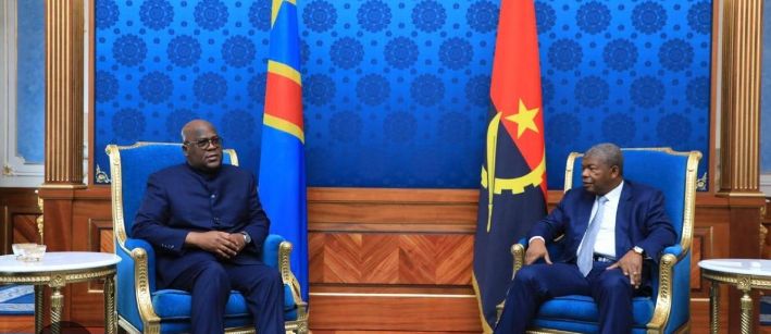 Perezida Tshisekedi i Luanda mu Biganiro Bikomeye na Lourenço ku Mutekano wo mu Burasirazuba bwa RDC