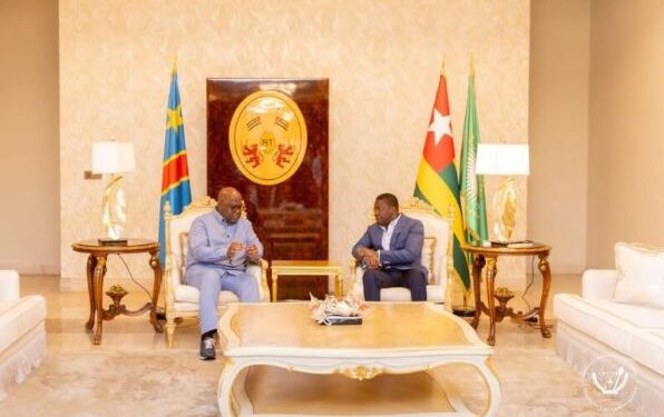 Byinshi ku Rugendo Perezida Tshisekedi Yagiriye i Lomé