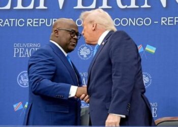 Gufatana Ibiganza kwa Tshisekedi na Donald Trump Gukurura Impaka ku Magambo Avuga ko Intambara Yarangiye muri RDC
