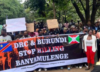 Congolese Refugees in Nairobi Protest Ongoing Killings Targeting Banyamulenge in Eastern DRC