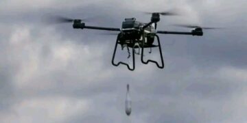 Igitero Simusiga cya Drone kuri Point Zero