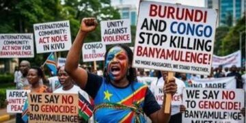 Impunzi z’Abanyekongo i Nairobi Zigaragambije Zamagana Ubwicanyi Bukomeje Kwibasira Abanyamulenge mu Burasirazuba bwa RDC